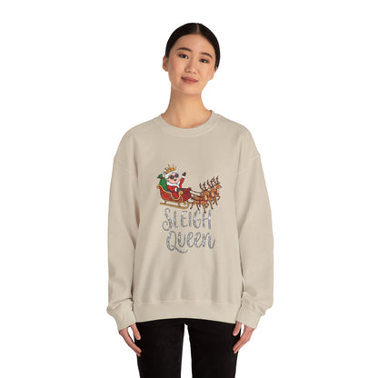 Sleigh Queen Christmas Sweatshirt– Funny & Sassy Holiday Crewneck