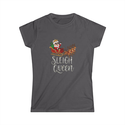 Sleigh Queen Christmas Shirt – Funny & Sassy Holiday Graphic Tee