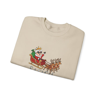 Sleigh Queen Christmas Sweatshirt– Funny & Sassy Holiday Crewneck