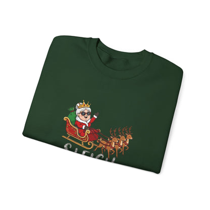 Sleigh Queen Christmas Sweatshirt– Funny & Sassy Holiday Crewneck