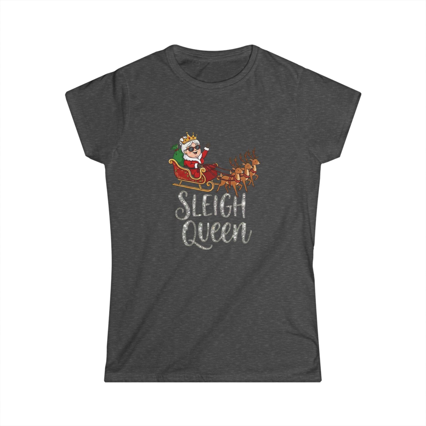 Sleigh Queen Christmas Shirt – Funny & Sassy Holiday Graphic Tee