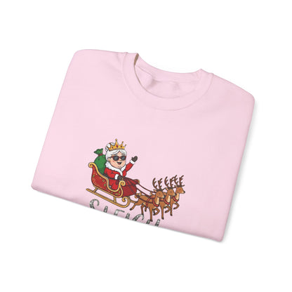 Sleigh Queen Christmas Sweatshirt– Funny & Sassy Holiday Crewneck
