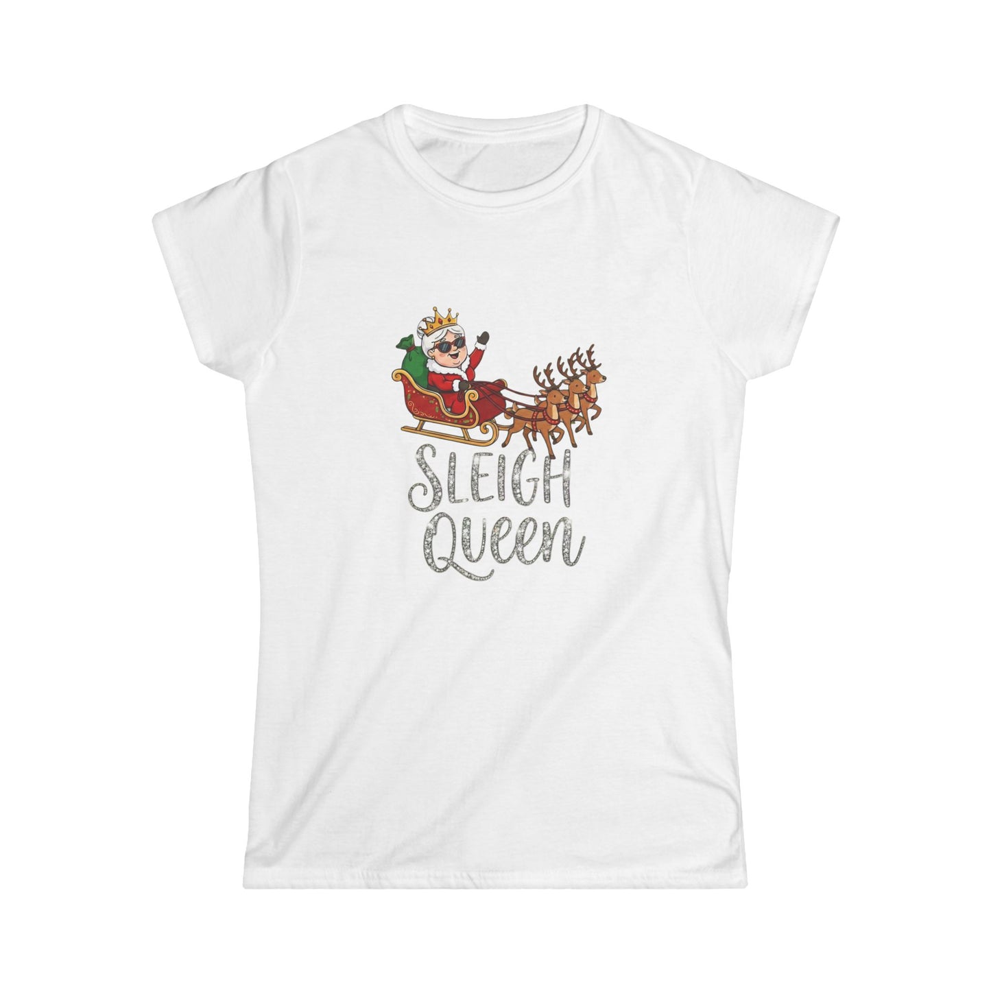 Sleigh Queen Christmas Shirt – Funny & Sassy Holiday Graphic Tee