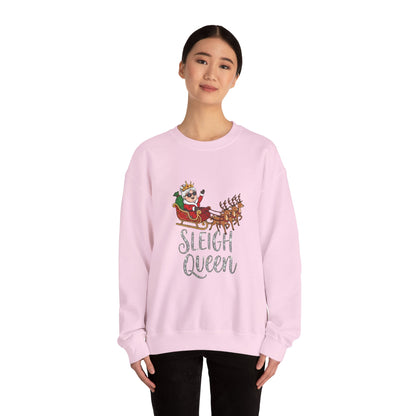 Sleigh Queen Christmas Sweatshirt– Funny & Sassy Holiday Crewneck