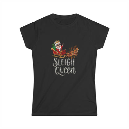 Sleigh Queen Christmas Shirt – Funny & Sassy Holiday Graphic Tee