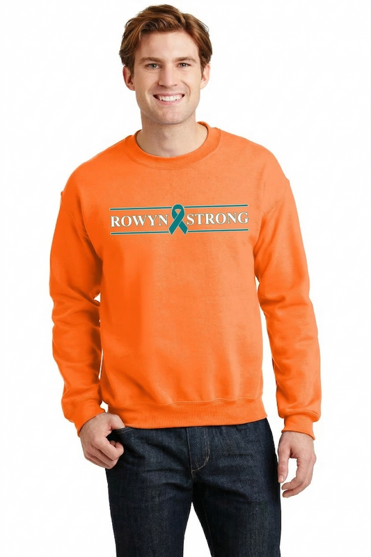 Gildan® Heavy Blend™ Crewneck Sweatshirt 18000 - Rowyn Strong Fundraiser
