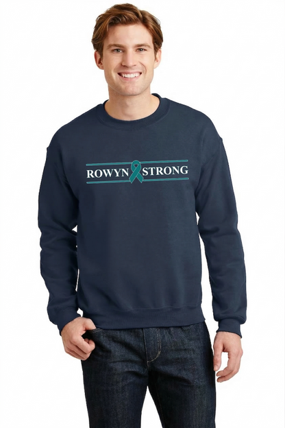 Gildan® Heavy Blend™ Crewneck Sweatshirt 18000 - Rowyn Strong Fundraiser