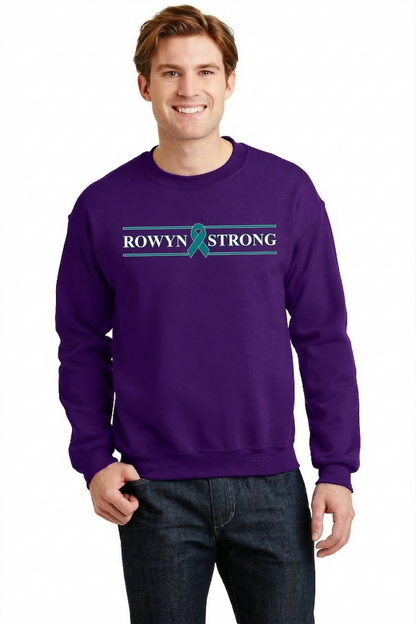 Gildan® Heavy Blend™ Crewneck Sweatshirt 18000 - Rowyn Strong Fundraiser