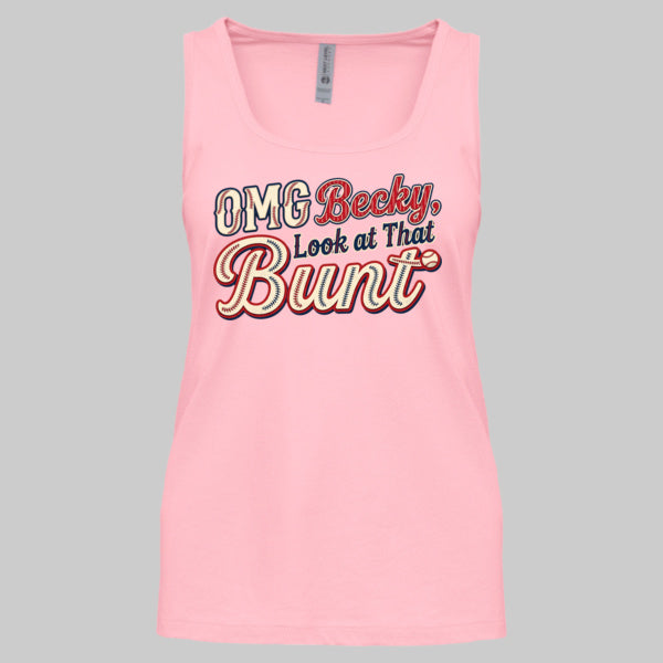 OMG Becky Next Level 3933 Women's Cotton Tank Top