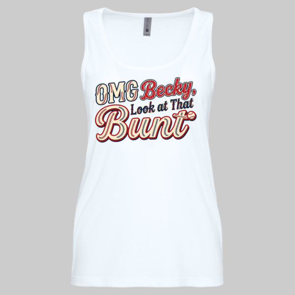 OMG Becky Next Level 3933 Women's Cotton Tank Top