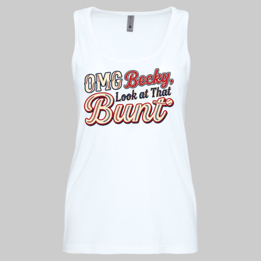 OMG Becky Next Level 3933 Women's Cotton Tank Top