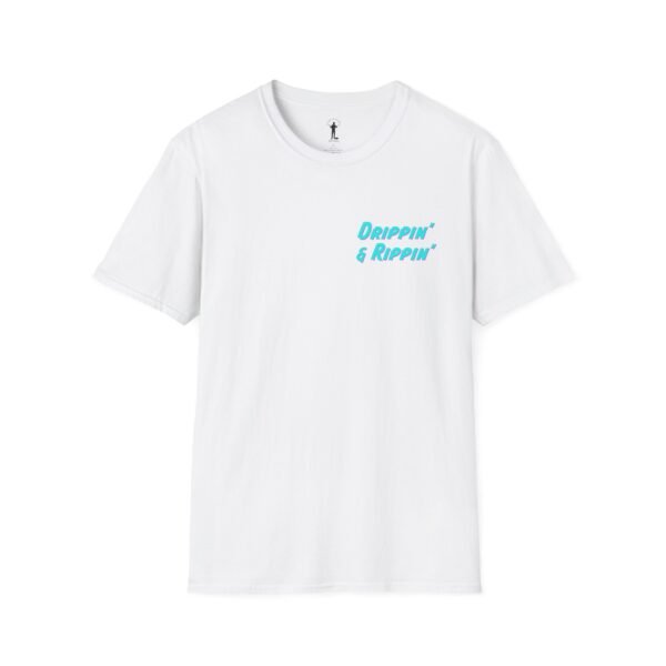 Softstyle T-Shirt Drippin' and Rippin' Baseball Bats Design - Image 13