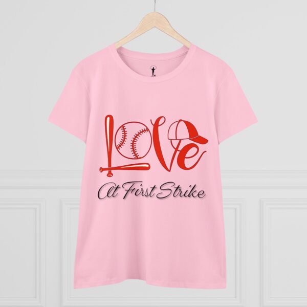 Baseball Mom Valentine's Day Tee - Image 3